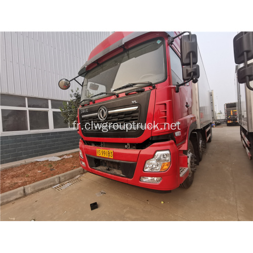 Dongfeng 8X4 Réfrigérateur Chill Reefer Truck